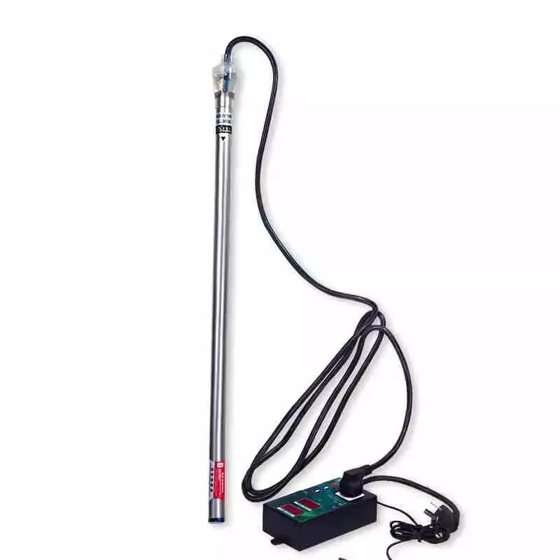 

Electric Heating Rod for Seawater Automatic Constant Temperature Fish Tank Aquarium Pure Titanium Heater with Controller