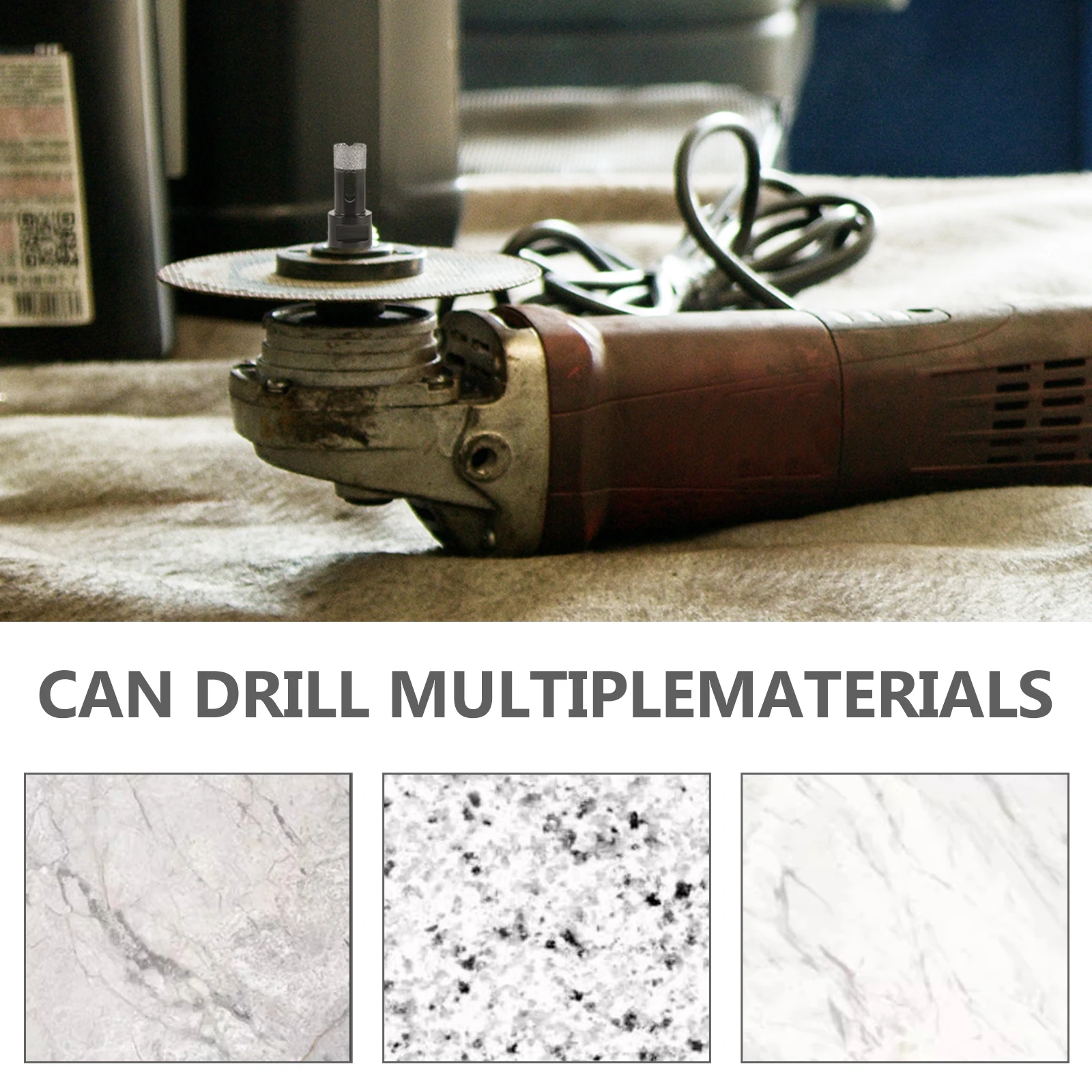 

Diamond Drill 20mm Hole Saw for Angle Grinder Ceramic Tile Drill Bit For Ceramic Pots Granite Marble Black Stone Glass Tools