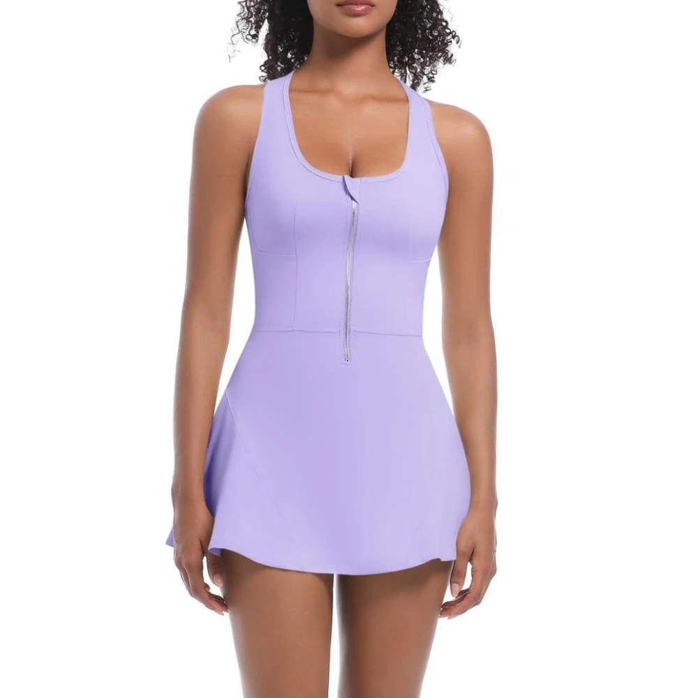 MIML Women's Sensation Base Layerชุดกีฬาวิ่งกลางแจ้งฟิตเนสJumpsuitโยคะกระโปรงเทนนิส 2025 ใหม่กระโปรงกอล์ฟ