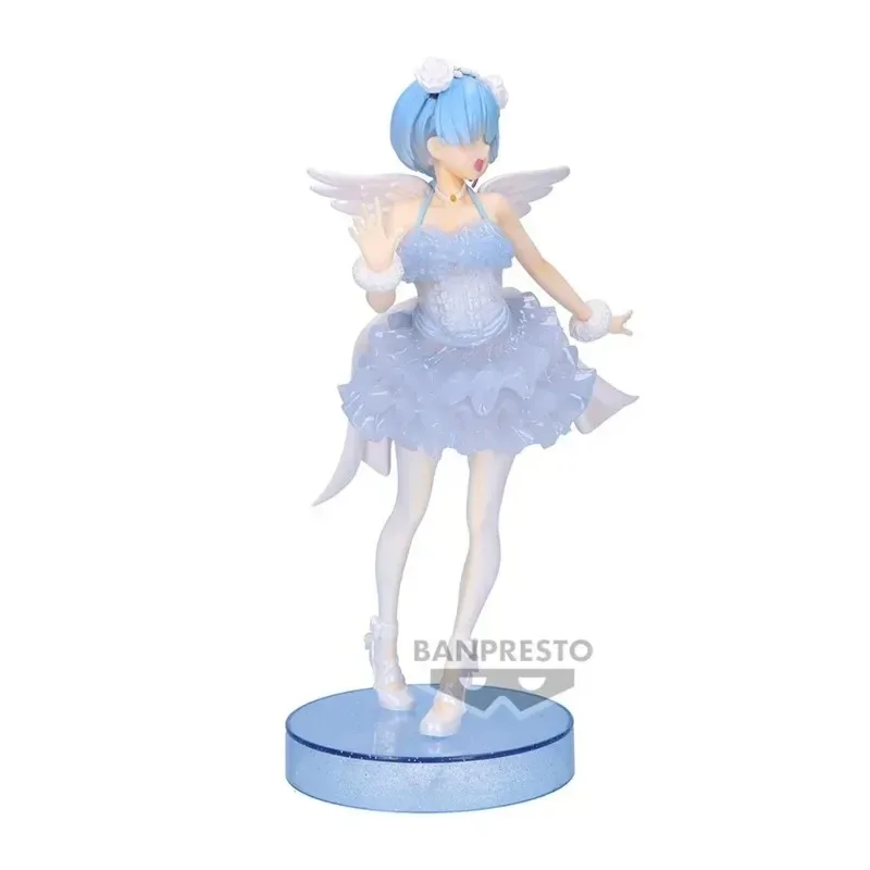 Bandai Originele Banpresto Anime ESPRESTO Re: ZERO-Starten Leven in Een Andere Wereld Rem Ram Action Figure Model Collectible Speelgoed
