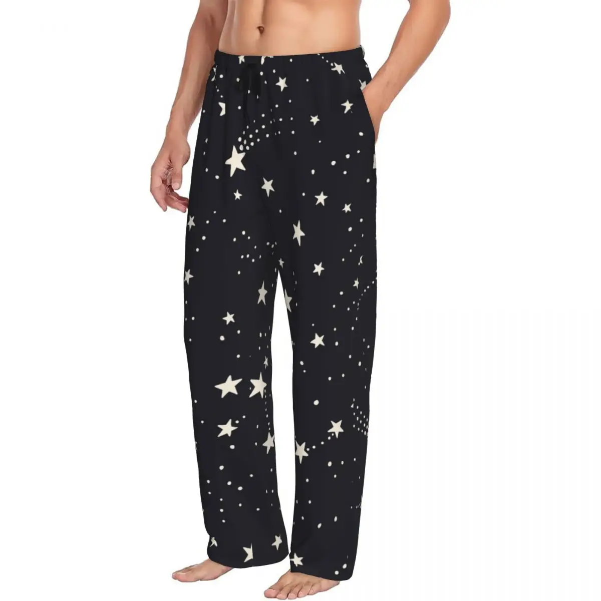 Constellations And Stars Men Sleep Bottoms Male Lounge Trousers Men's Pajama Pants