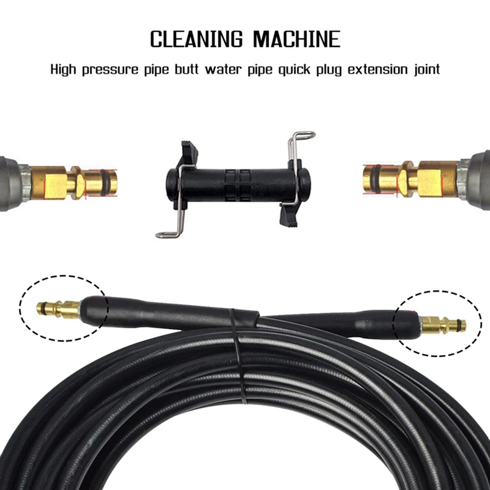 High Pressure Wash Hose Extension Connector Quick Coupling Hose For Karcher K2 K3 K4 K5 K7 Pipe Extender Adaptor