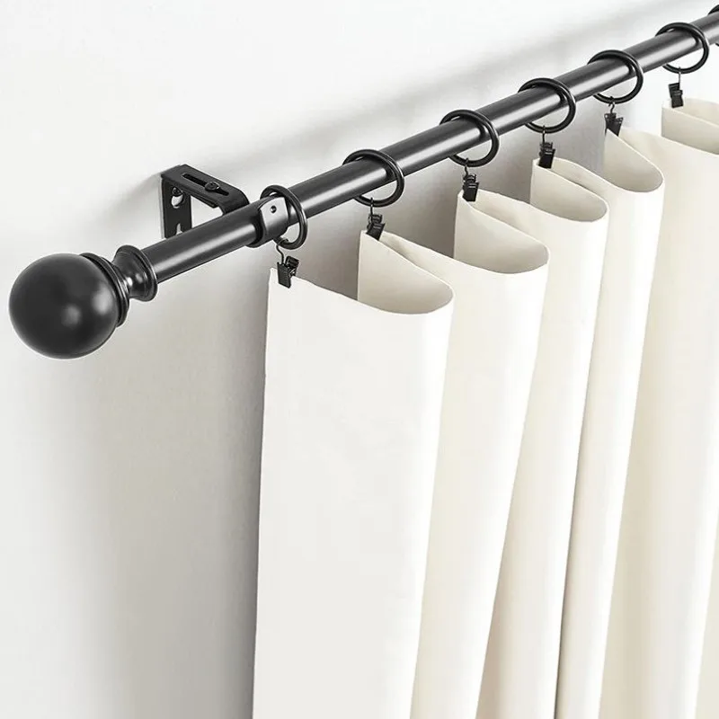 10PCS Curtain Hooks Hanging Clips Metal Clip Rustproof Curtain Rods holders Hangers Split Curtain Rings Buckles Eyelets Grommet