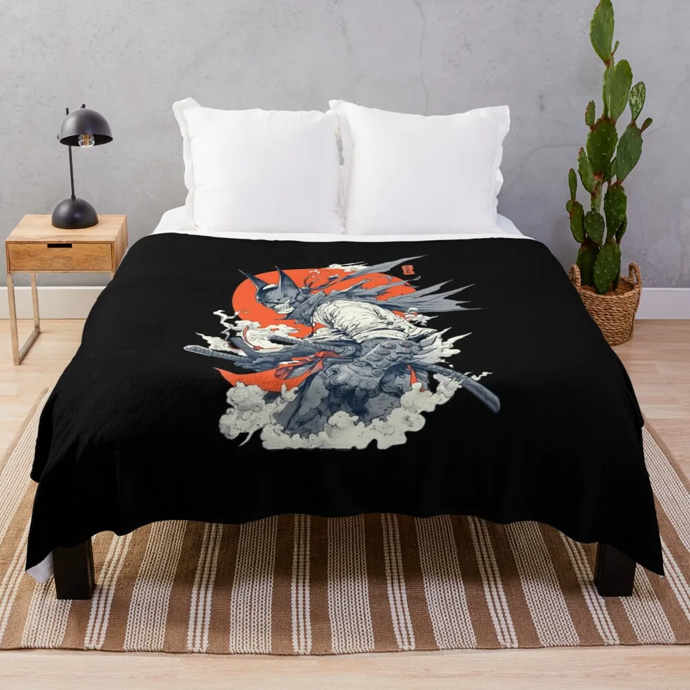 

TENGU BAT 2 Throw Blanket Nap for sofa Winter beds Luxury Thicken Blankets