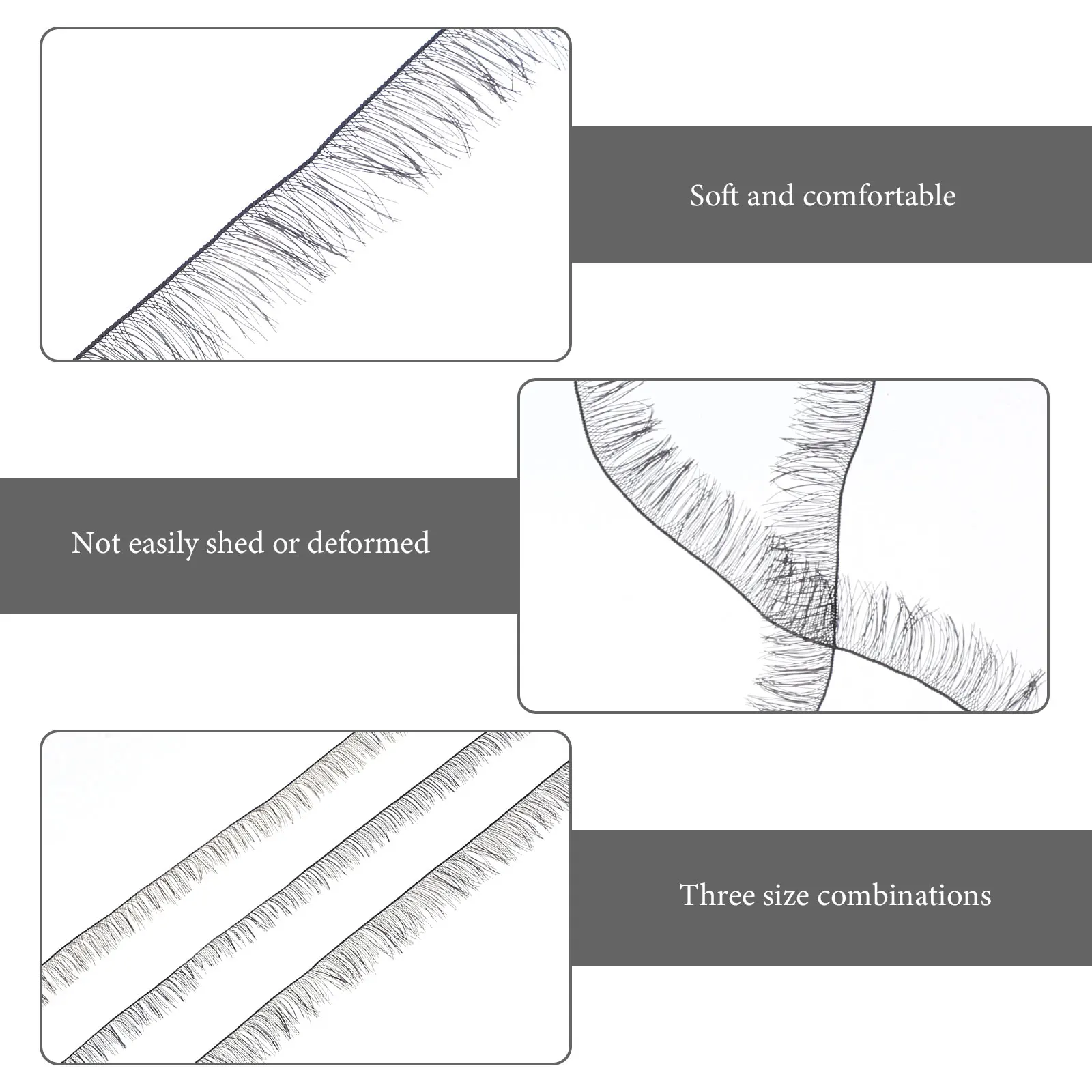 

30pcs False For Diy Accessories Diy Artificial Makeup Eyelashes Crafts Eyelash Decorative Eyelashes For