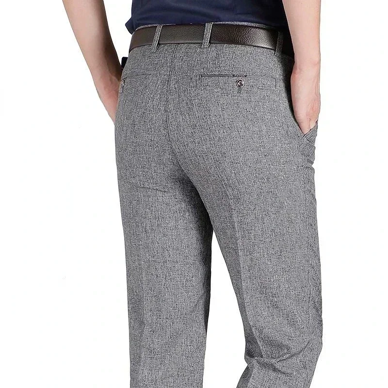 A1066 Hot Sell Men's Pants Outdoor Elastic Breathable Straight Leg Sweatpants