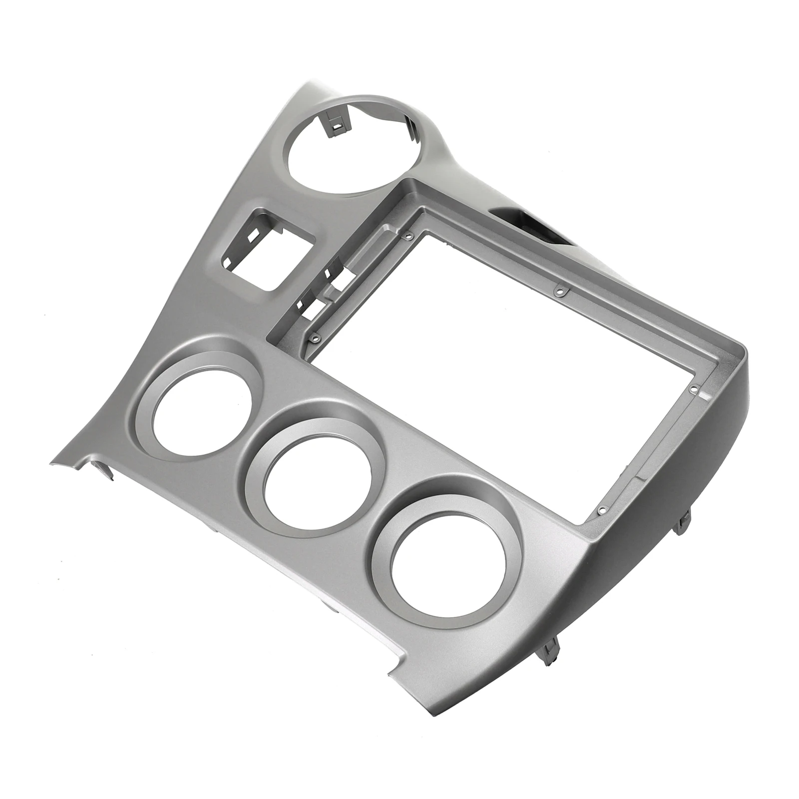 9 Inch Car Stereo Mounting Kit for Toyota For MATRIX 2009-2014 Silver Plastic Dashboard Panel for Non-OEM Navigation Setups