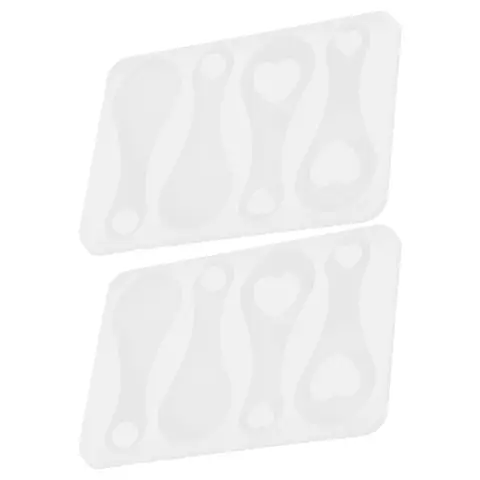 2 पीस लचीला सिलिकॉन ट्रॉली टोकन मोल्ड कीचेन आभूषण बनाने कास्टिंग किट टिकाऊ शॉपिंग कार्ट टोकन आकार मोल्ड DIY राल 8 best sales शॉपिंग कार्ट टोकन - №7