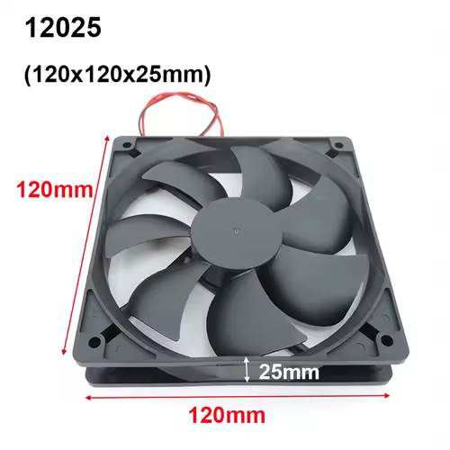 4010 12025 8010 30mm dc 5V 12V 24V Cooling Fan Brushless Motor Case Quiet 40MM 50MM 60MM 70MM 80MM 90MM 120MM for 3D print 2PIN - Image 19