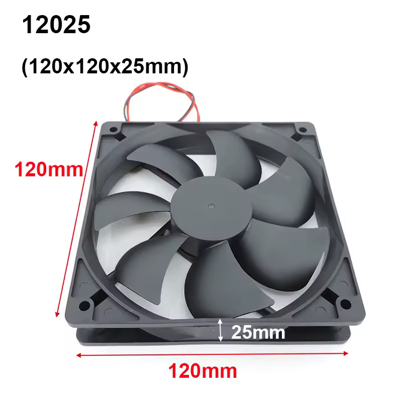 4010 12025 8010 30mm dc 5V 12V 24V Cooling Fan Brushless Motor Case Quiet 40MM 50MM 60MM 70MM 80MM 90MM 120MM for 3D print 2PIN - Image 19
