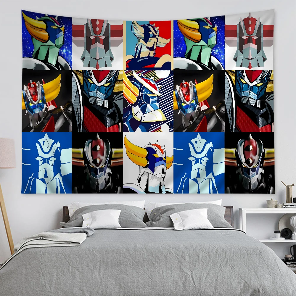 UFO ROBO GRENDIZER GOLDORAK Anime Tapestry Wall Hanging Decoration Household Wall Hanging Home Decor