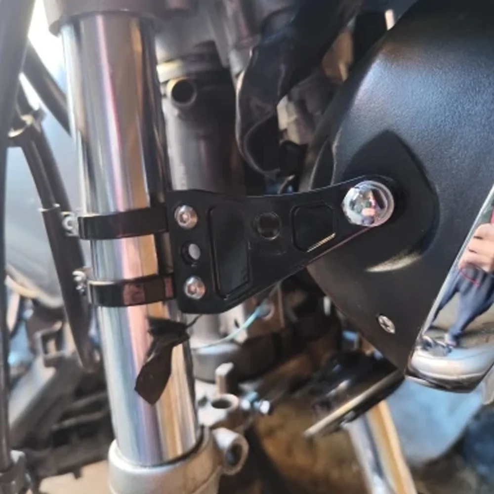Universal 33mm-58mm Headlight Bracket Mount Clamps Fork Tube Light Holder 54mm 49mm 45mm 41mm 37mm Motorcycle Bobber Cafe Racer