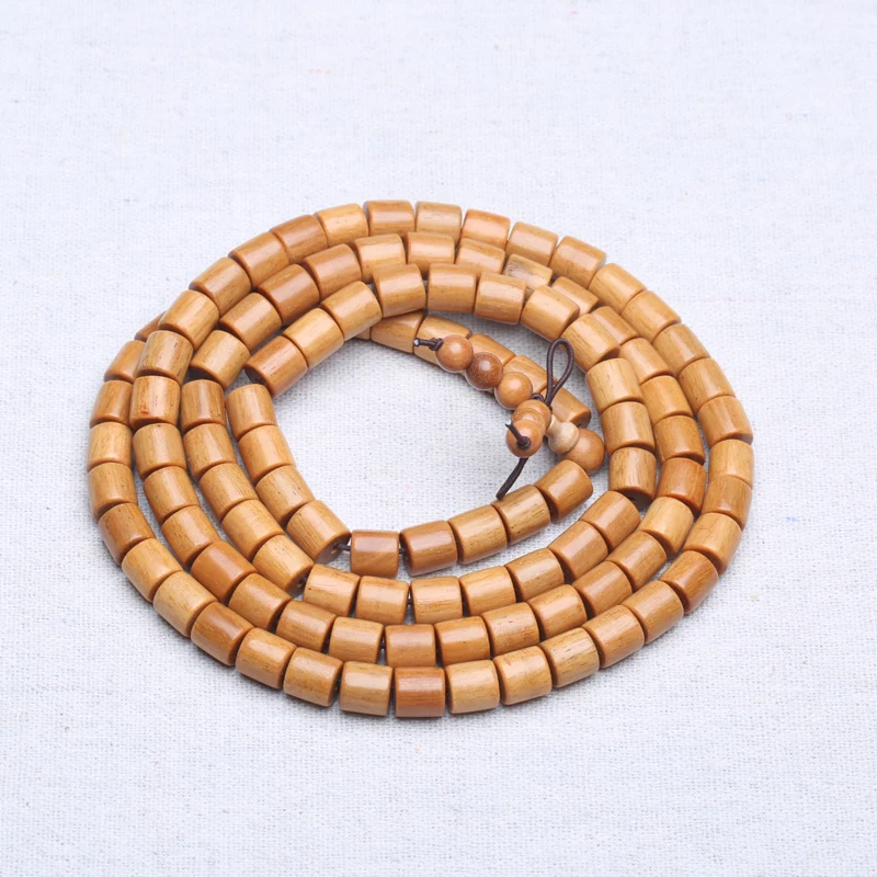 Authentic Indian sandalwood 8mmx8mm drum bead bead natural fragrance