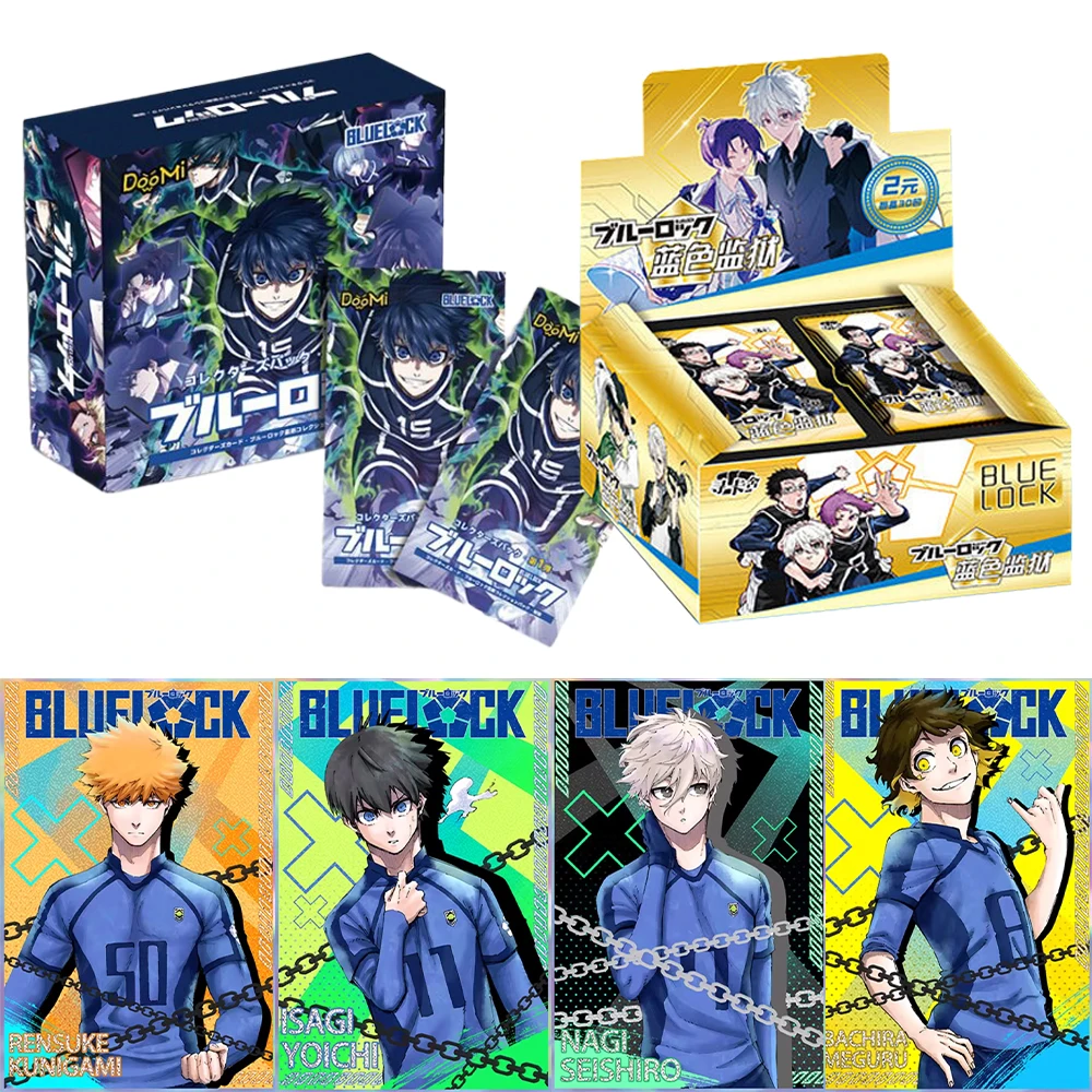 Blue Lock Card Blue Restricted Area Rin Bee Back Nagi Makoto Shiro Guangu Anime Peripheral Collection Card