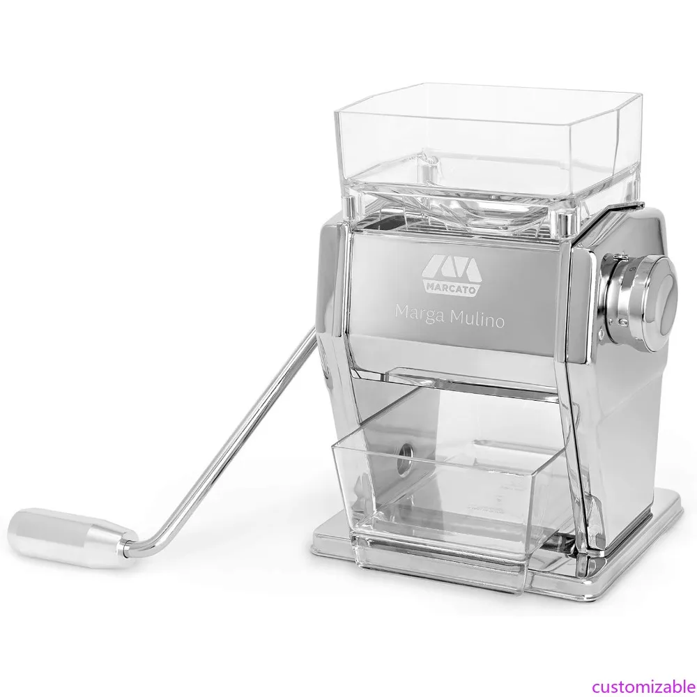 

Italian Crafted Marga Mulino Grain and Mill Crusher, Chrome Steel