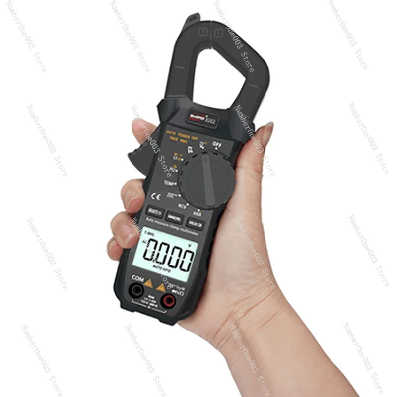 

AC Clamp Meter ET8202 Cross-Border Exclusive for Refrigeration Display 5999 Auto Range AC