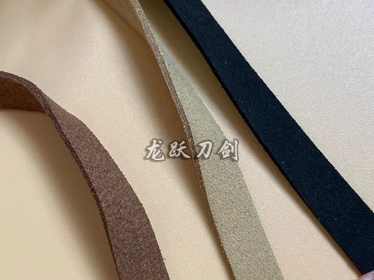 4 meters Fluffy Ox Skin Sageo Cord Rope, for 26cm Japanese Katana Tachi Tanto Ninja Sword Tsuka, 3 Colors To Choose from