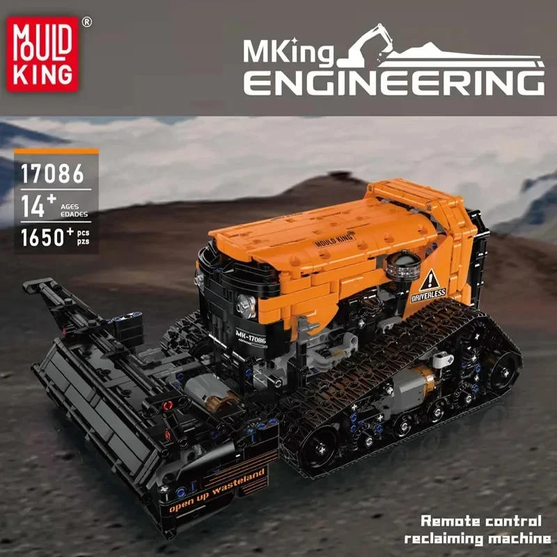 

Mould King 17086 Remote Controlled Raclaining Machine Model Building Blocks Creative Educational Bricks Toy for Kids Boys Girls