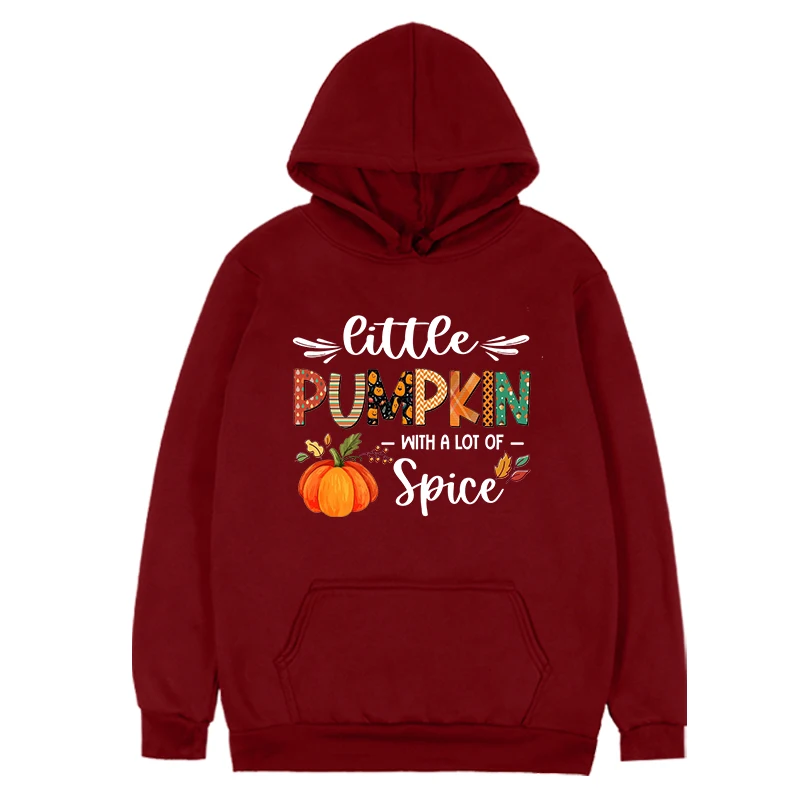Pumpkin Sweatshirt Thanksgiving Winter Clothes Women Fall Pumpkin Sweatshirts Streetwear Women Aesthetic Hoodies m