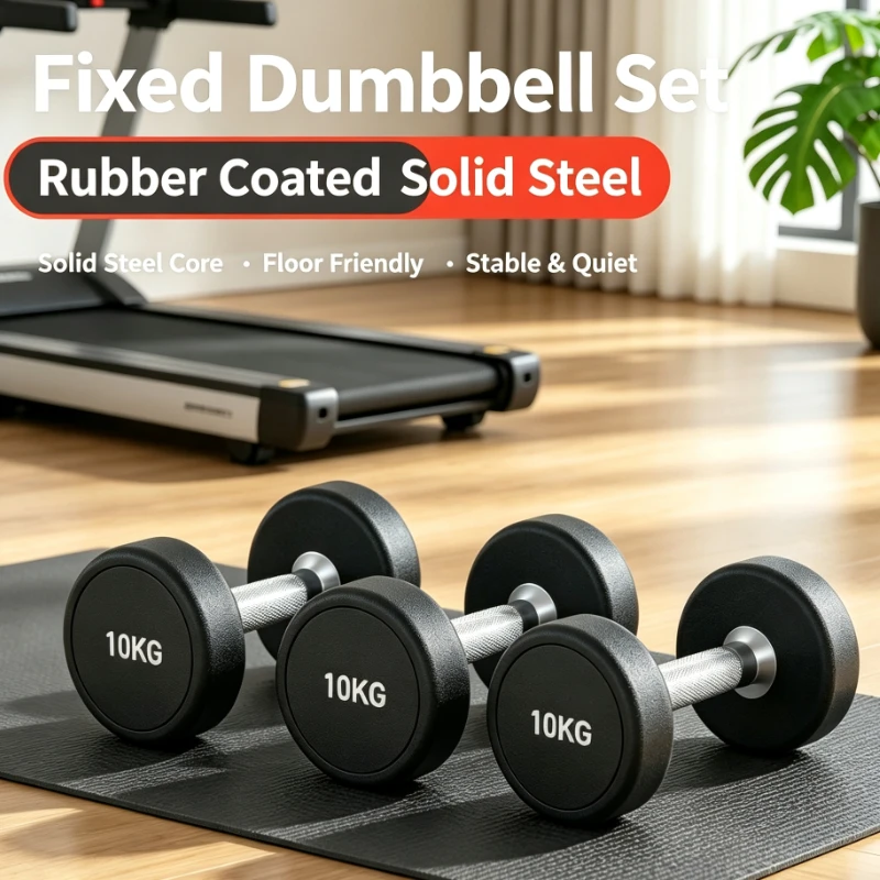 Fixed Dumbbells Set 5kg 10kg 1 - огляд і ціна Home Gym Equipment Set