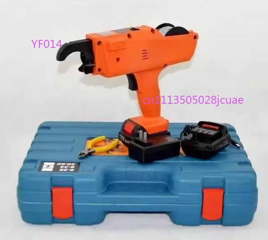 12V Cordless Automatic Rebar Tying Machine 3000mAh Lithium Battery Rebar Tier Binding Tool