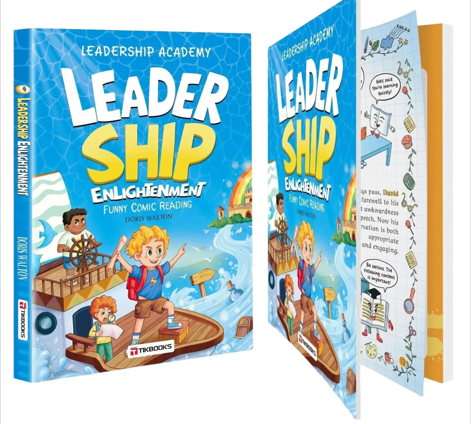 Leadership Comic Workbook for Kids | Stand Out with Communication & Responsibility | Build Young Leaders