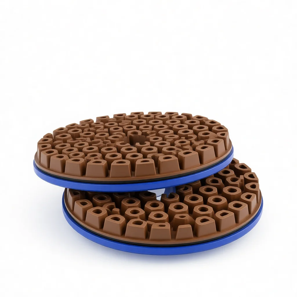 Heavy Duty Honeycomb Diamond Grinding Pad For Stone Edging Granite Quartz Marble Polishing Wheel Chamfering Bits Tool