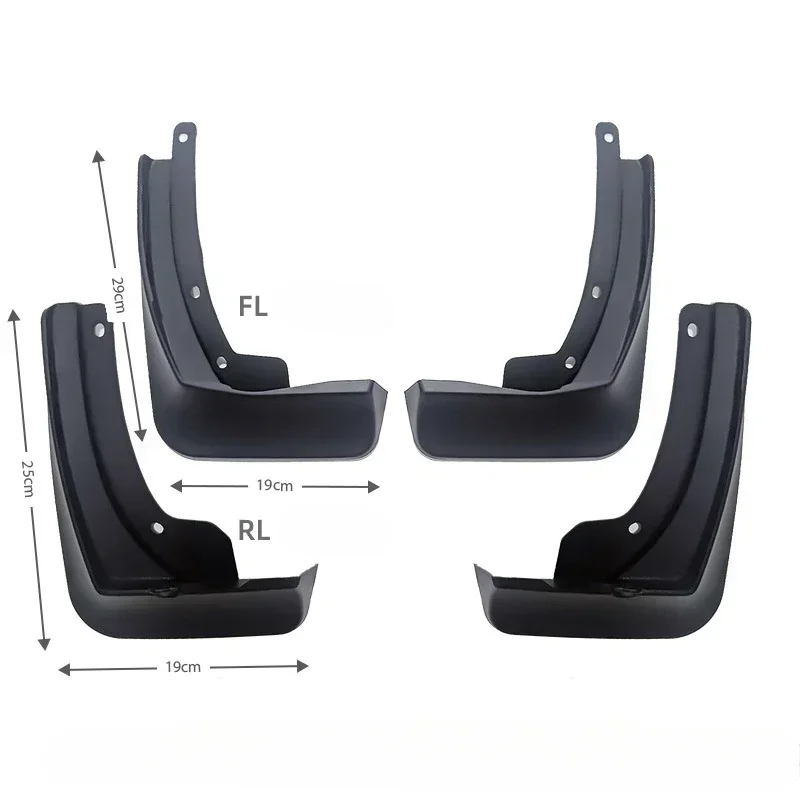 Mudguards Fender For VW Volkswagen CC Arteon Shooting Brake 2021-2024 Wheels Mudflaps Splash Guard Mud Flap Car Accessories