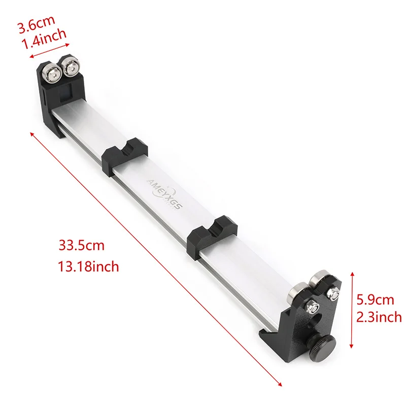 Arrow Selector Measuring Grinder for Carbon Fiberglass Aluminum Arrow Straightness Collapsible Portable Shooting Accessories