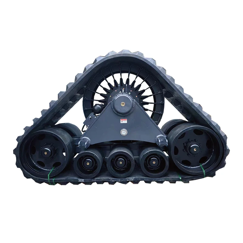 Agricultural Land Preparation Machine Used Rubber Semi-track