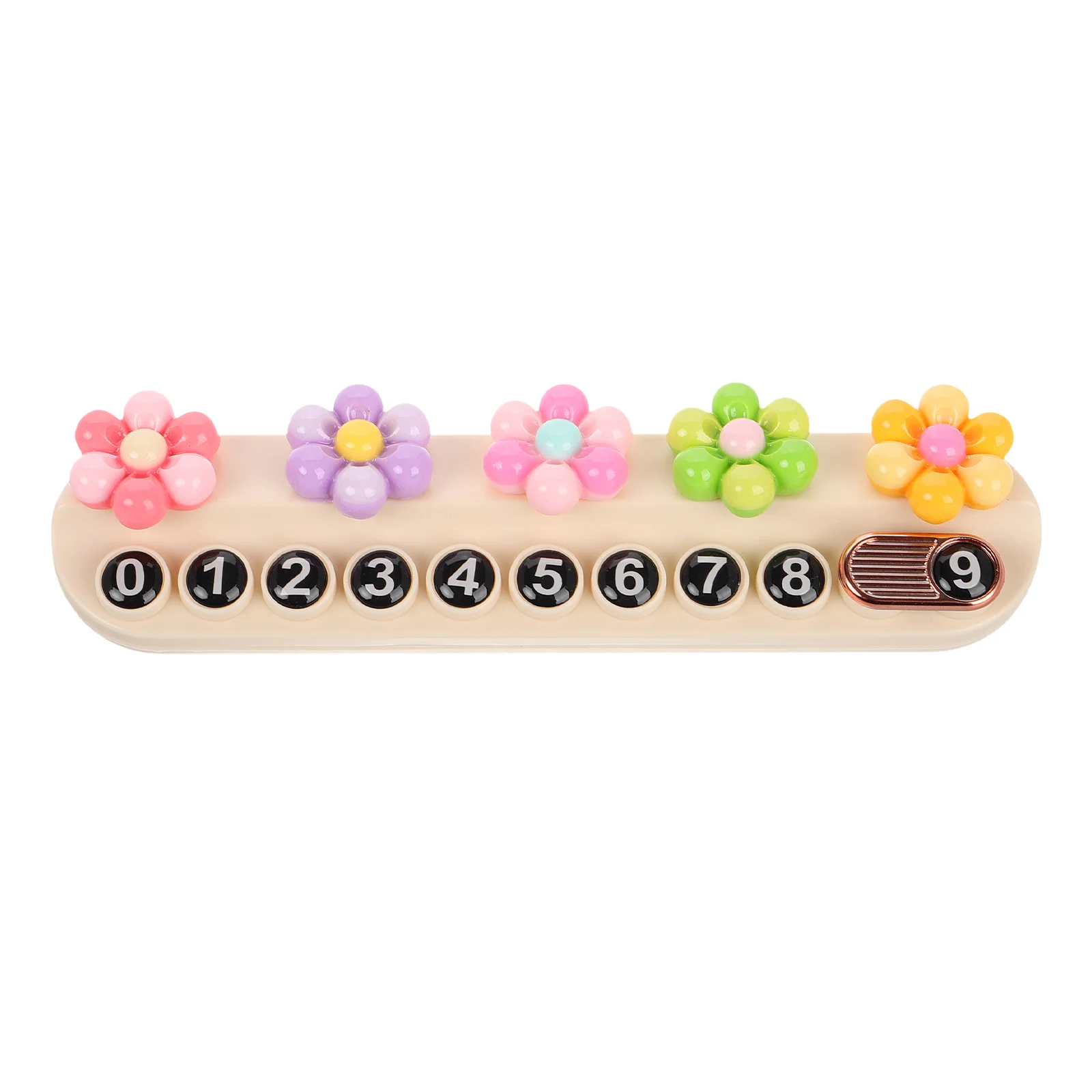 

Car Temporary Parking Creative Stylish Phone Number Card Quick Recording Durable Car Interior Accessories