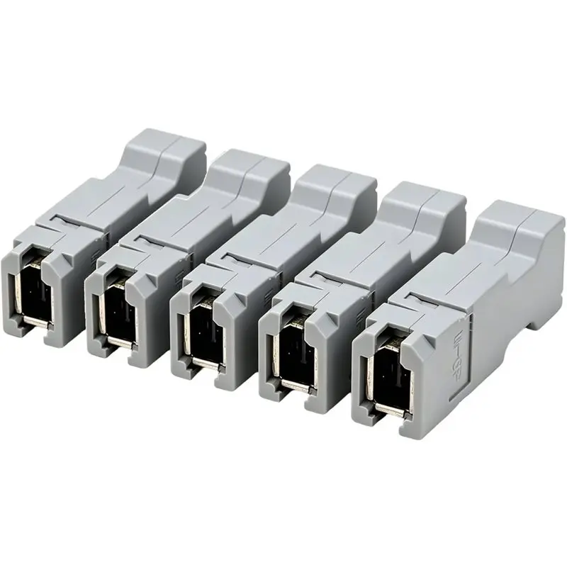 ABFU-Wire Solder 5Pcs Male Female IEEE 1394 6 Pin Plug Socket SM-6E SM-6P Servo Connector Cross MOLEX 55100-0670 54280-0609 B