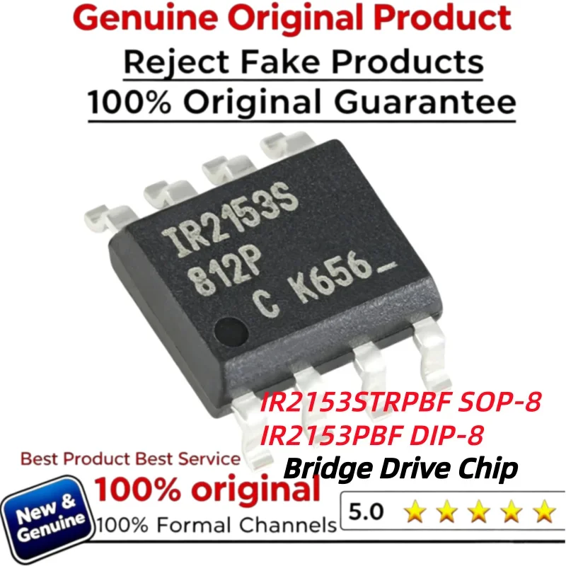 5-10-20PCS 100% New Imported Original  IR2153S IR2153STRPBF SOP-8  IR2153PBF  IR2153  DIP-8 Bridge Drive Chip