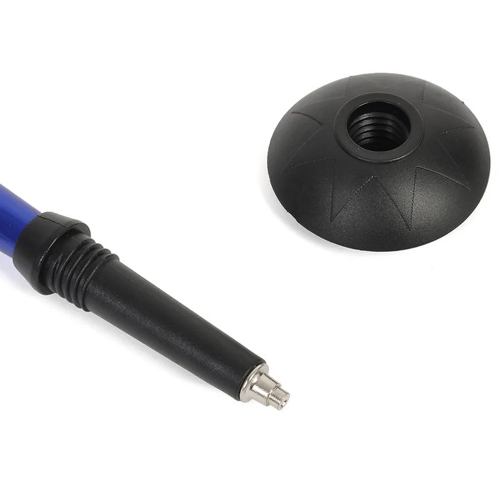 

4Pairs Trekking Pole Mud Caps Premium Durable Anti-Skid Replacement Tips for Hiking Walking Crutch Cover Walking Cover Tips