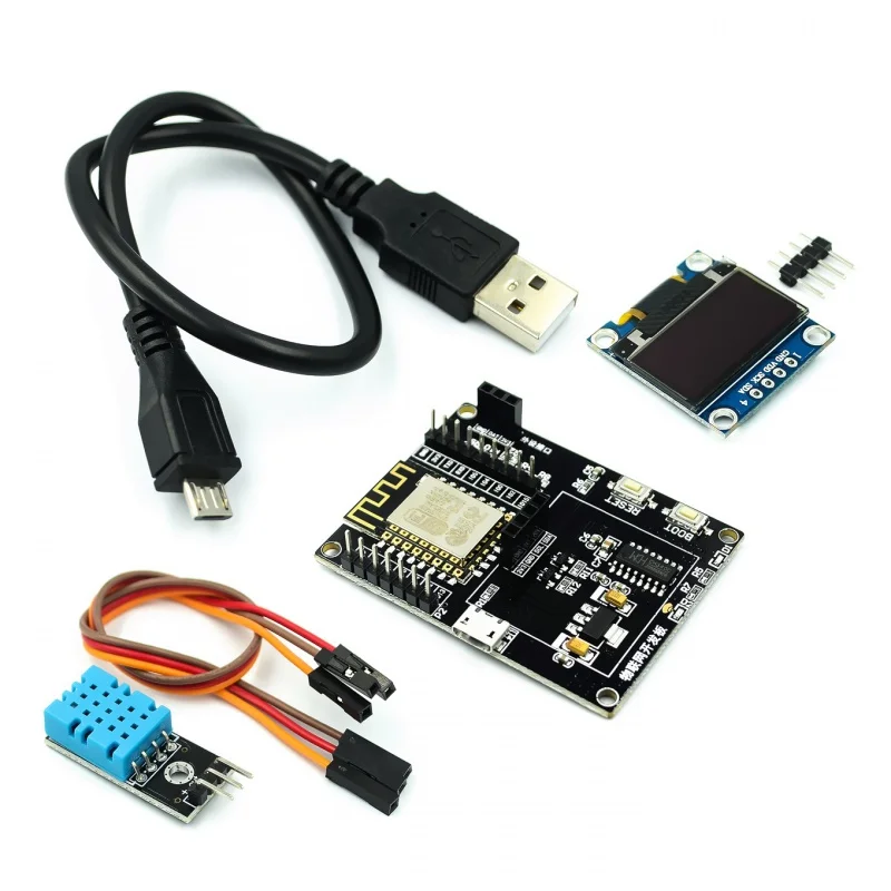 ESP8266-Internet of Things Development Card, SDK Video Programming, Complete Set of tutorial modules, Small System