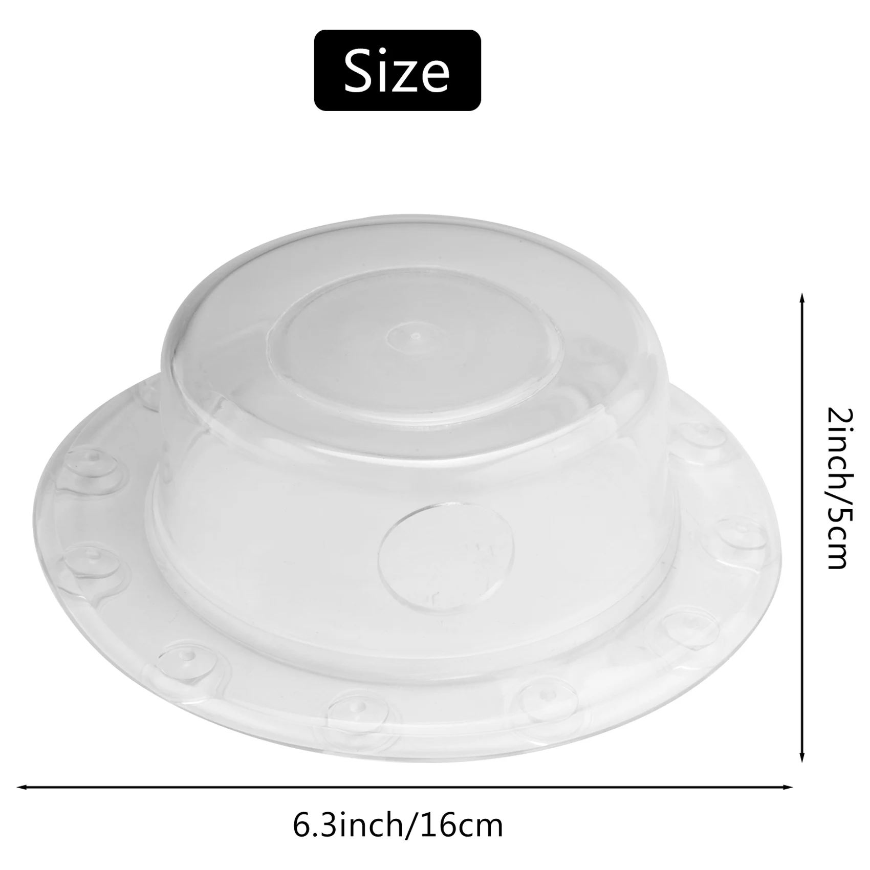 BMBY-2 Pack Bathtub Overflow Drain Cover Suction Cup Seal Bathtub Stopper For Deeper Bath For Bathroom Overflow Drains