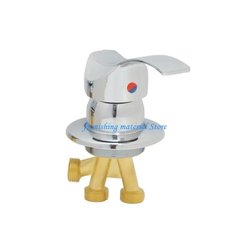 

Y5GD Copper Bathtub Faucets Switches Valves for Hot and Cold Water Control for Adult
