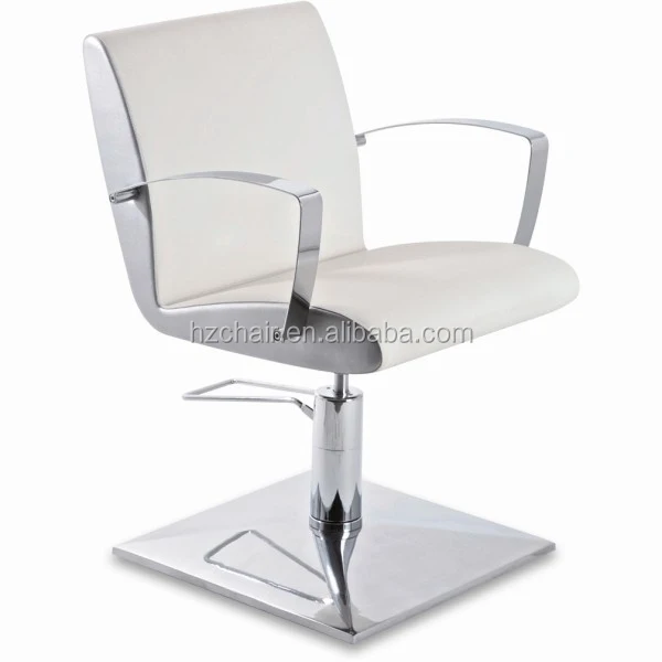 Top-Grade Hair Salon Furniture and Manufacturer White Durable Styling Chair