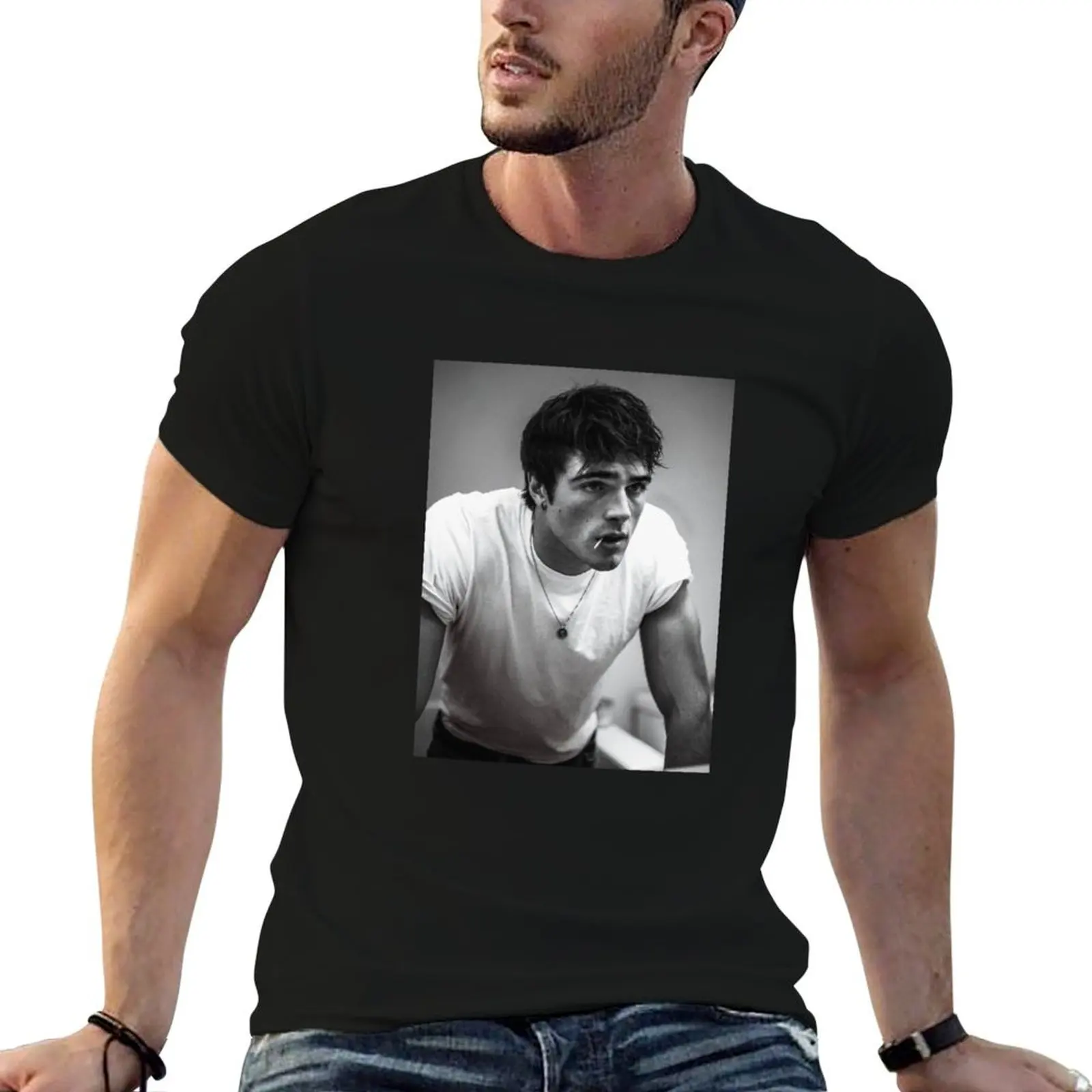 Jacob Elordi T-Shirt Big and Tall Basic Tee Shirt