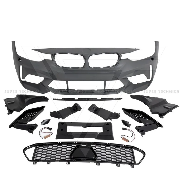 

PP Front Bumper for 3 Series F30 2012-2019 Car Body Kits M2C Style