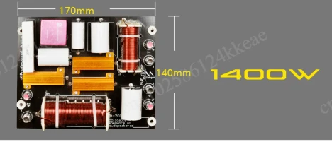 High-Power Frequency Divider, Special Distributor for Double 15 18-Inch Single 15 18-Inch Professional Performance Speakers