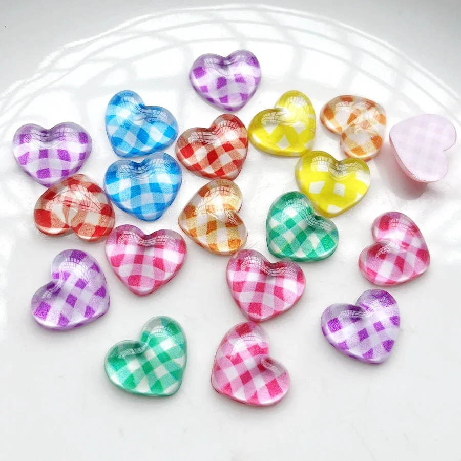 10 pieces of mixed love Rhinestone scrapbook decoration flat back suitable for decorating hair accessories and jewelry works