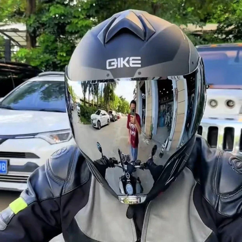 

Qike FP02 Flip Up Helmet lens Qike FP02 Visor Dual Visor Casque Moto Street Bike Long Visor Casco Moto Windshield