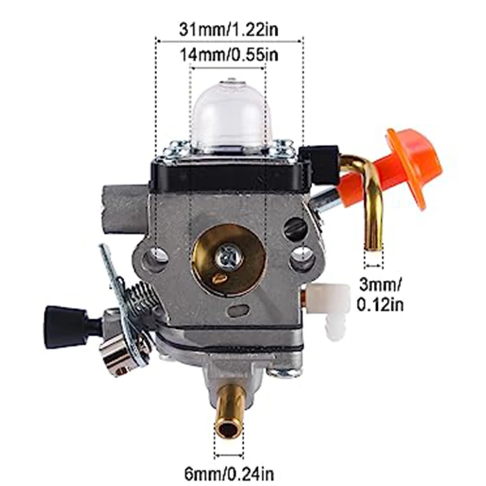 Engine Tuning Carburetor Maintenance FS110R Valve Adjustment Kit FS130R Carburetor Easy Installation Efficient Fuel Economy