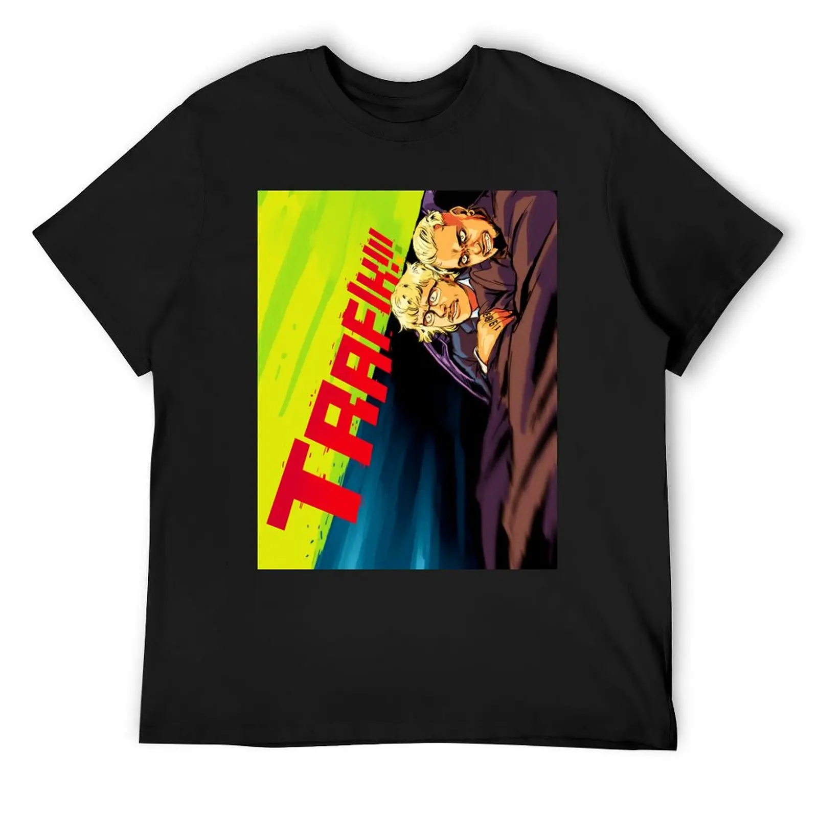 

Traffic T-Shirt gifts for boyfriend graphic t shirts blue archive anime oversized t shirt men