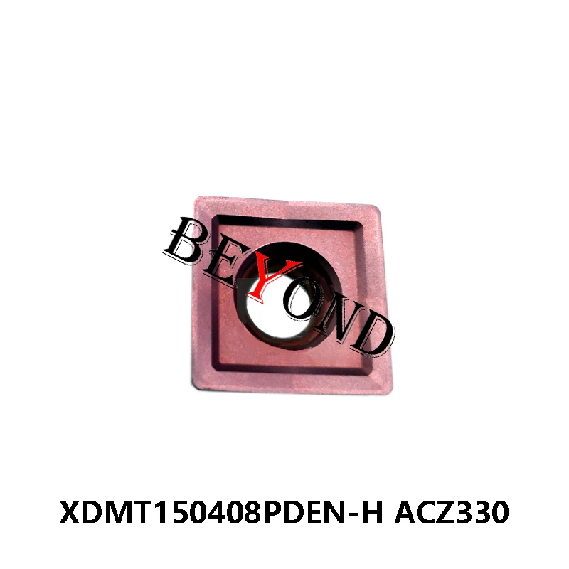 Inserções de trituração do carboneto, XDMT120408PDER-G, ACP200, XDMT120408PDER-S, ACP200, XDMT150408PDEN-H, ACZ330, 100% original