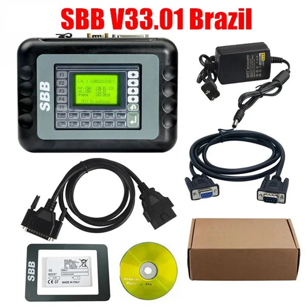 Car Styling Auto Key Programmer V33.01 SBB Key Programmer For Multi-Brands Brazil Car SBB Silca V33.01 More Function Than V33.02