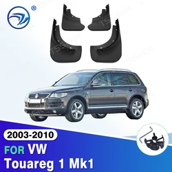 For VW Touareg 1 Mk1 2003 - 2010 Mudflaps Splash Guards Front Rear Mud Flap Flaps Mudguards Fender 2004 2005 2006 2007 2008 2009