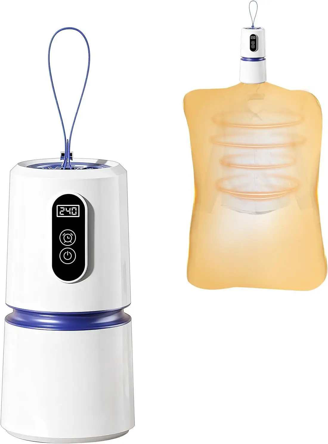 

Portable Mini Electric Clothes Dryer, 110V Quick-Dry for Travel & Apartments