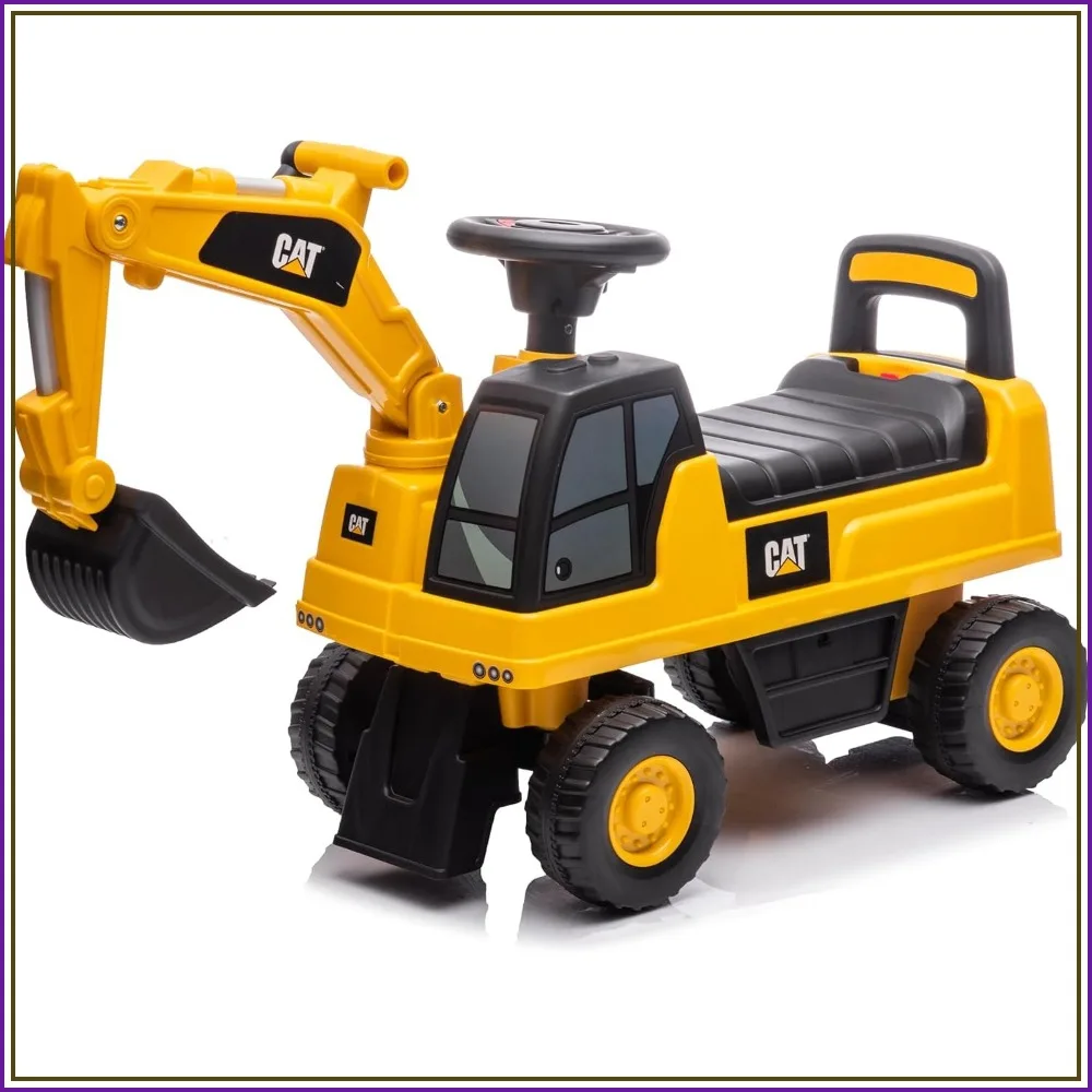 

Kids Ride On Push Car with Rotating Bucket & Under-Seat Storage - Construction Vehicle Toy for Toddlers
